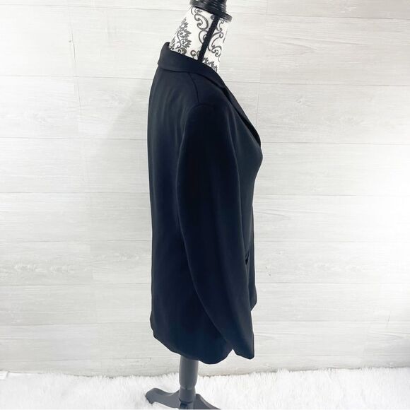 Yansi Fugel Button Down Relaxed Fit Blazer Jacket - Picture 4 of 8